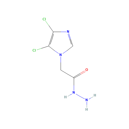 2-(4,5-DICHLORO-1H-IMIDAZOL-1-YL)ETHANOHYDRAZIDE (CAS: 175137-68-5) - Related Chemical Product