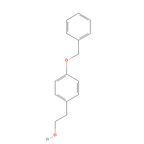 2-(4-BENZYLOXYPHENYL)ETHANOL (CAS: 61439-59-6) - Chemical Structure and Molecular Formula 
