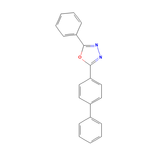 2-(4-BIPHENYLYL)-5-PHENYL-1,3,4-OXADIAZOLE (CAS: 852-38-0) - Related Chemical Product