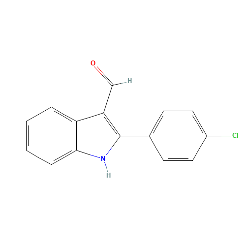 2-(4-CHLOROPHENYL)-1H-INDOLE-3-CARBALDEHYDE (CAS: 1217-83-0) - Related Chemical Product