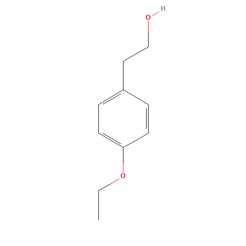 2-(4-ETHOXYPHENYL)ETHANOL (CAS: 22545-15-9) - Chemical Structure and Molecular Formula 