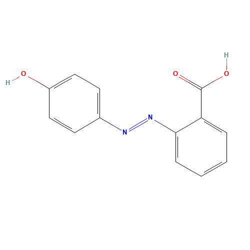 2-(4-Hydroxyphenylazo)benzoic acid (CAS: 1634-82-8) - Related Chemical Product