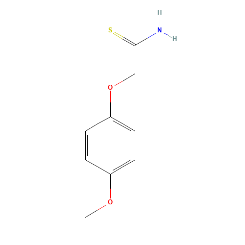 2-(4-METHOXYPHENOXY)ETHANETHIOAMIDE (CAS: 35370-92-4) - Related Chemical Product