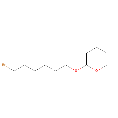 2-(6-BROMOHEXYLOXY)TETRAHYDRO-2H-PYRAN (CAS: 53963-10-3) - Chemical Structure and Molecular Formula 