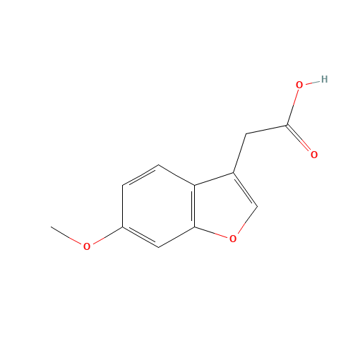 2-(6-METHOXY-1-BENZOFURAN-3-YL)ACETIC ACID (CAS: 69716-05-8) - Related Chemical Product