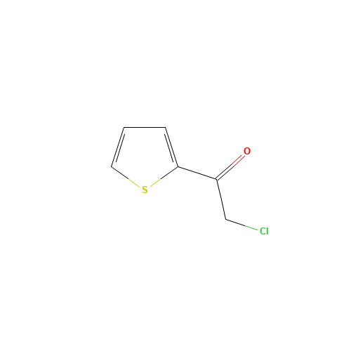 2-(CHLOROACETYL)THIOPHENE (CAS: 29683-77-0) - Chemical Structure and Molecular Formula 