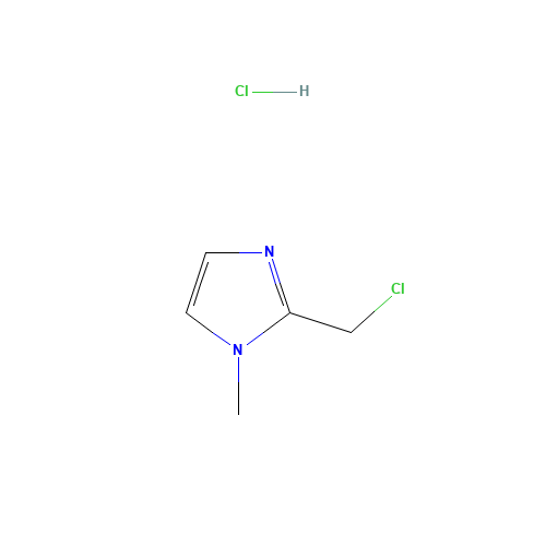 2-(CHLOROMETHYL)-1-METHYL-1H-IMIDAZOLE HYDROCHLORIDE (CAS: 78667-04-6) - Related Chemical Product