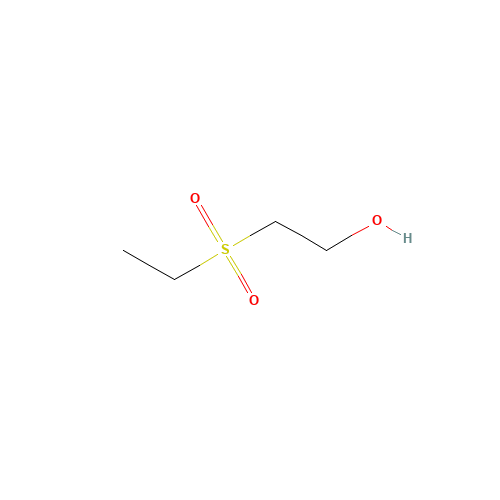 2-(ETHYLSULFONYL)ETHANOL (CAS: 513-12-2) - Chemical Structure and Molecular Formula 