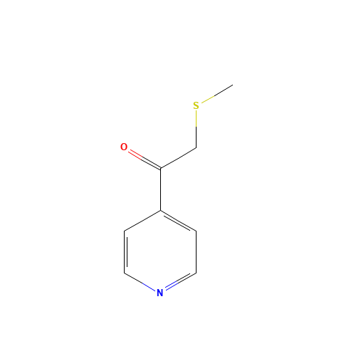 2-(Methylthio)-1-(4-pyridinyl)ethanone (CAS: 208264-95-3) - Related Chemical Product