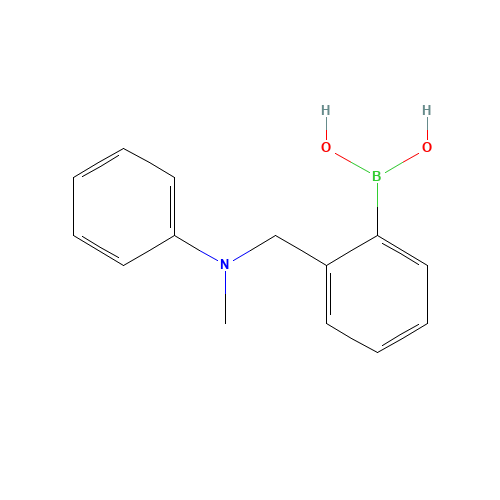 2-(N-METHYL-N-PHENYL)AMINOMETHYLBENZENEBORONIC ACID (CAS: 172940-58-8) - Related Chemical Product
