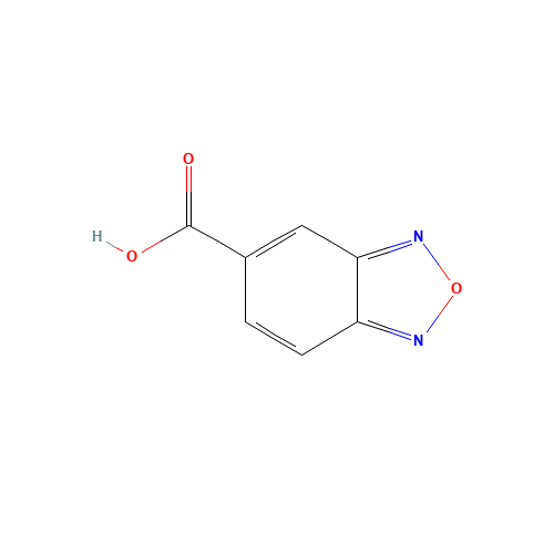 2,1,3-Benzoxadiazole-5-carboxylic acid (CAS: 19155-88-5) - Chemical Structure and Molecular Formula 