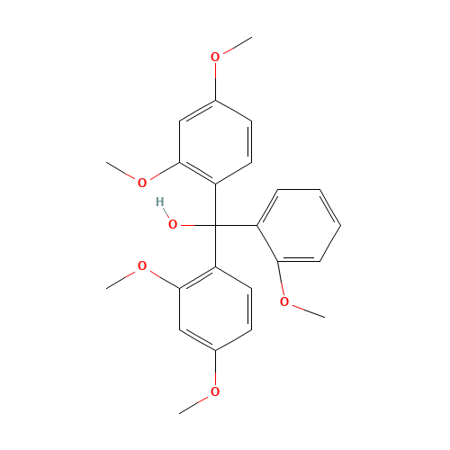 PENTAMETHOXY RED (CAS: 1755-51-7) - Chemical Structure and Molecular Formula 