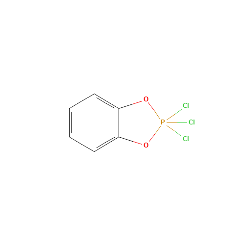 CATECHYLPHOSPHOROTRICHLORIDE (CAS: 2007-97-8) - Chemical Structure and Molecular Formula 