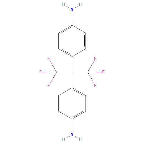 2,2-Bis(4-aminophenyl)hexafluoropropane (CAS: 1095-78-9) - Related Chemical Product