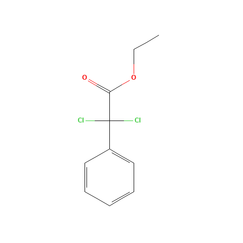 2,3-DICHLOROPHENYLACETIC ACID ETHYL ESTER (CAS: 5317-66-8) - Chemical Structure and Molecular Formula 