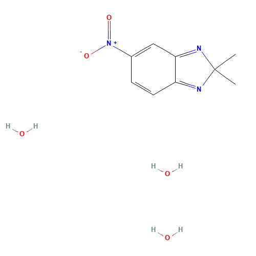 2,2-DIMETHYL-5-NITRO-2H-BENZIMIDAZOLE TRIHYDRATE (CAS: 306935-58-0) - Related Chemical Product