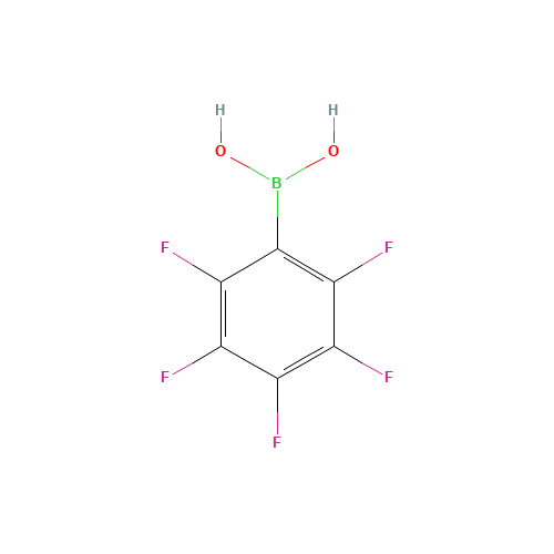 2,3,4,5,6-PENTAFLUOROBENZENEBORONIC ACID (CAS: 1582-24-7) - Related Chemical Product