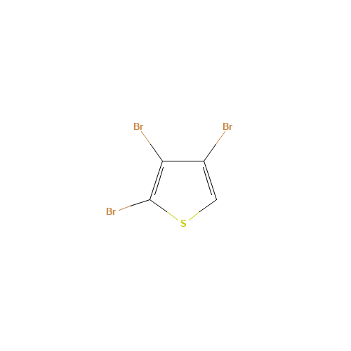 2,3,4-Tribromothiophene (CAS: 3141-25-1) - Chemical Structure and Molecular Formula 