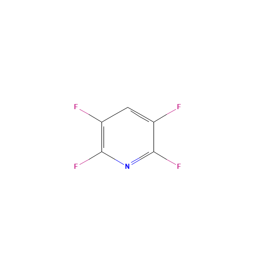 2,3,5,6-Tetrafluoropyridine (CAS: 2875-18-5) - Chemical Structure and Molecular Formula 