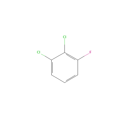 2,3-Dichlorofluorobenzene (CAS: 36556-50-0) - Chemical Structure and Molecular Formula 