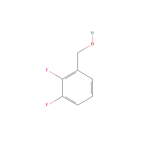 2,3-Difluorobenzyl alcohol (CAS: 75853-18-8) - Chemical Structure and Molecular Formula 