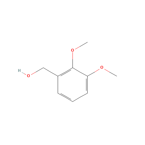 2,3-Dimethoxybenzyl alcohol (CAS: 5653-67-8) - Chemical Structure and Molecular Formula 