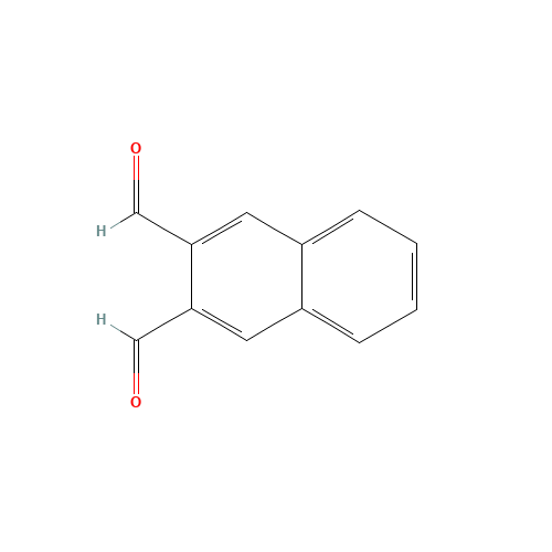 NAPHTHALENE-2,3-DICARBOXALDEHYDE (CAS: 7149-49-7) - Chemical Structure and Molecular Formula 