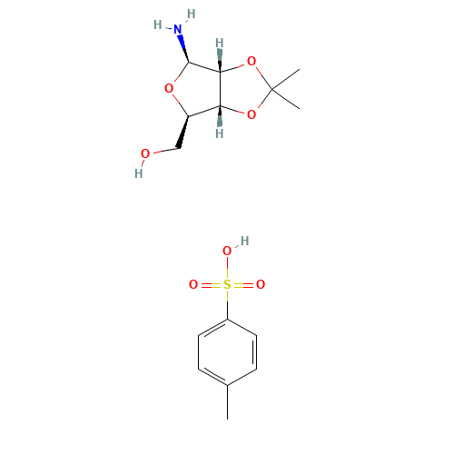 2,3-O-ISOPROPYLIDENE-BETA-D-RIBOFURANOSYLAMINE P-TOLUENESULFONATE SALT (CAS: 29836-10-0) - Related Chemical Product