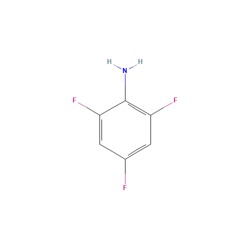 2,4,6-Trifluoroaniline (CAS: 363-81-5) - Chemical Structure and Molecular Formula 