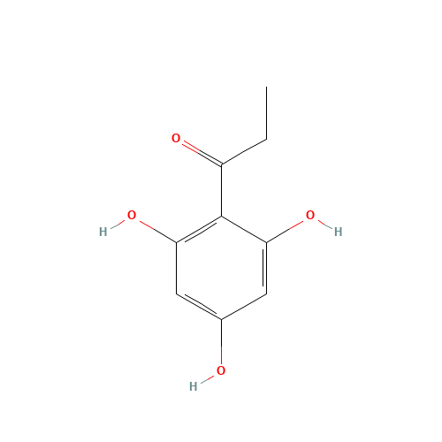 Flopropione (CAS: 2295-58-1) - Chemical Structure and Molecular Formula 