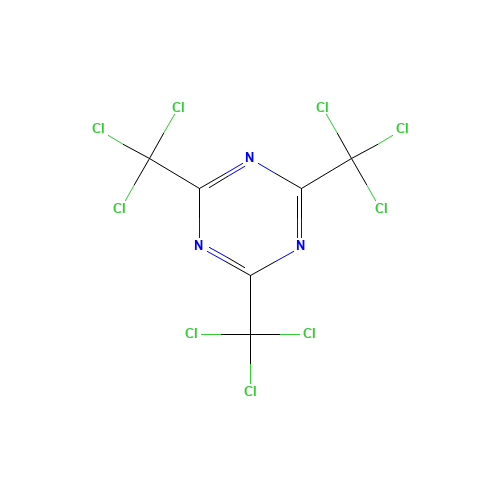 2,4,6-TRIS(TRICHLOROMETHYL)-1,3,5-TRIAZINE (CAS: 6542-67-2) - Related Chemical Product