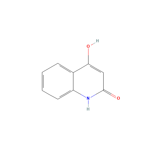 2,4-Quinolinediol (CAS: 86-95-3) - Chemical Structure and Molecular Formula 