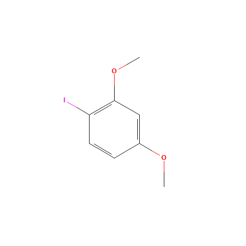 2,4-Dimethoxyiodobenzene (CAS: 20469-63-0) - Chemical Structure and Molecular Formula 