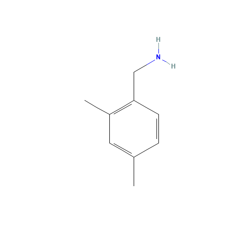 2,4-Dimethylbenzylamine (CAS: 94-98-4) - Chemical Structure and Molecular Formula 