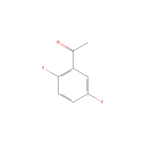2',5'-Difluoroacetophenone (CAS: 1979-36-8) - Chemical Structure and Molecular Formula 