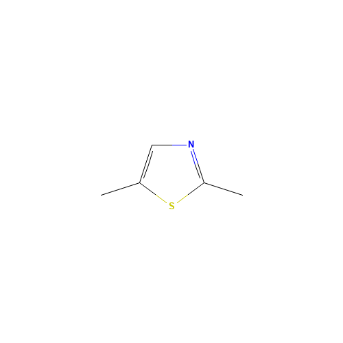 2,5-Dimethylthiazole (CAS: 4175-66-0) - Chemical Structure and Molecular Formula 