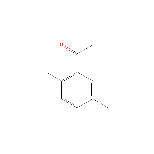 2',5'-DIMETHYLACETOPHENONE (CAS: 2142-73-6) - Chemical Structure and Molecular Formula 