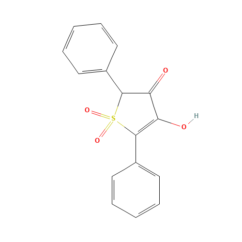 2,5-DIPHENYL-4-HYDROXY-3-OXO-2,3-DIHYDROTHIOPHENE 1,1-DIOXIDE (CAS: 54714-10-2) - Related Chemical Product