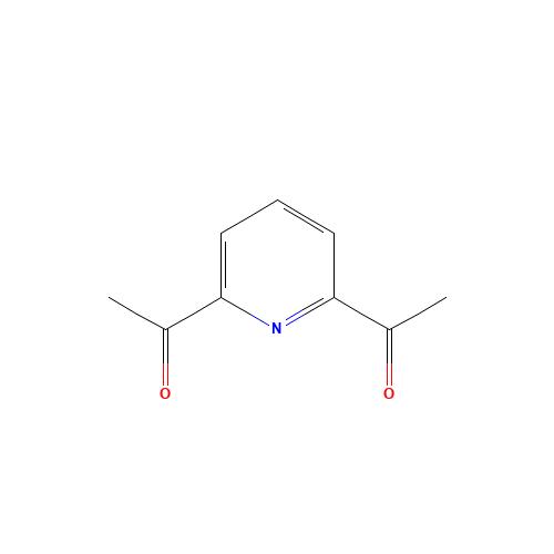 2,6-Diacetylpyridine (CAS: 1129-30-2) - Chemical Structure and Molecular Formula 