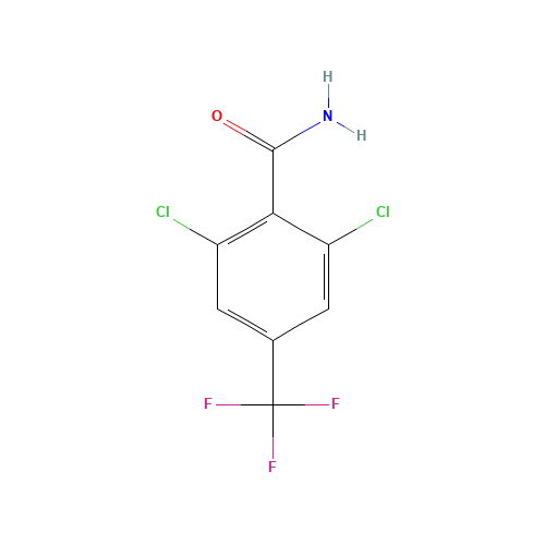 2,6-DICHLORO-4-(TRIFLUOROMETHYL)BENZAMIDE (CAS: 157021-70-0) - Related Chemical Product