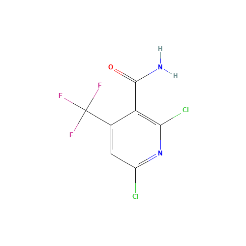 2,6-DICHLORO-4-(TRIFLUOROMETHYL)NICOTINAMIDE (CAS: 158063-67-3) - Related Chemical Product