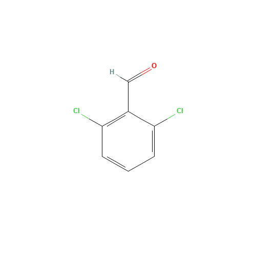 2,6-Dichlorobenzaldehyde (CAS: 83-38-5) - Chemical Structure and Molecular Formula 