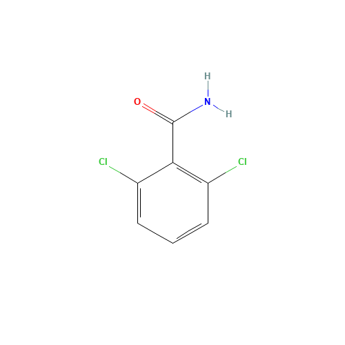 2,6-Dichlorobenzamide (CAS: 2008-58-4) - Chemical Structure and Molecular Formula 