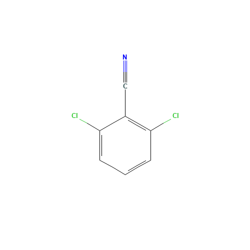 2,6-Dichlorobenzonitrile (CAS: 1194-65-6) - Chemical Structure and Molecular Formula 