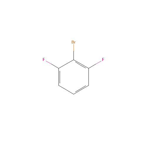 1-Bromo-2,6-difluorobenzene (CAS: 64248-56-2) - Chemical Structure and Molecular Formula 
