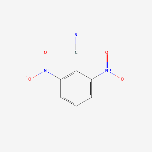 2,6-DINITROBENZONITRILE (CAS: 35213-00-4) - Chemical Structure and Molecular Formula 