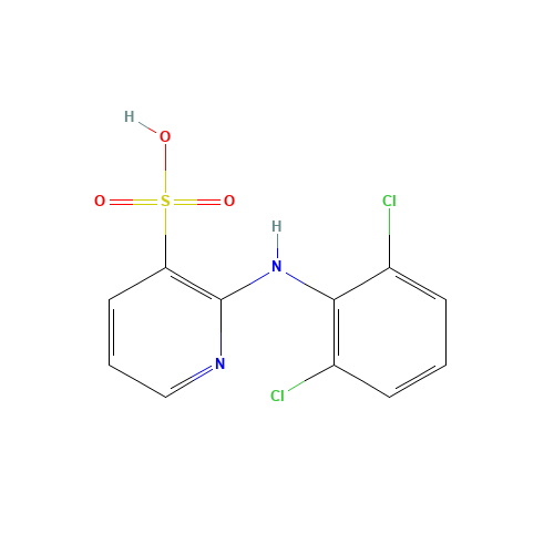 2-[(2,6-DICHLOROPHENYL)AMINO]-PYRIDINE-3-SULFONIC ACID (CAS: 55842-05-2) - Related Chemical Product