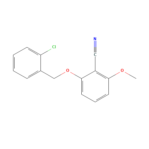 2-[(2-CHLOROBENZYL)OXY]-6-METHOXYBENZONITRILE (CAS: 175204-02-1) - Related Chemical Product