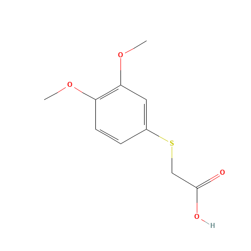 2-(3,4-DIMETHOXYPHENYLTHIO)ACETIC ACID (CAS: 95735-63-0) - Related Chemical Product