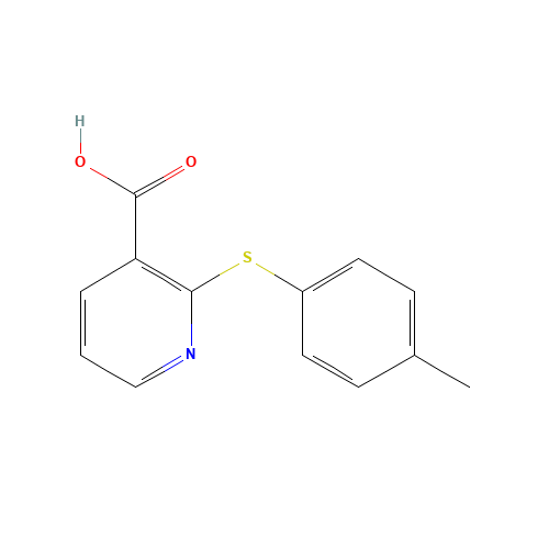 2-[(4-METHYLPHENYL)THIO]NICOTINIC ACID (CAS: 955-53-3) - Related Chemical Product